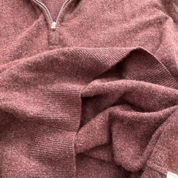 Proper Cloth 1/4 zip sweater - Picture 3 of 4